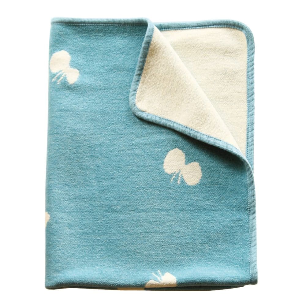 【新品】KLIPPAN×mina perhonen コットンミニブランケット KLIPPAN（クリッパン）×mina perhonen（ミナ ペルホネン） / FOREST